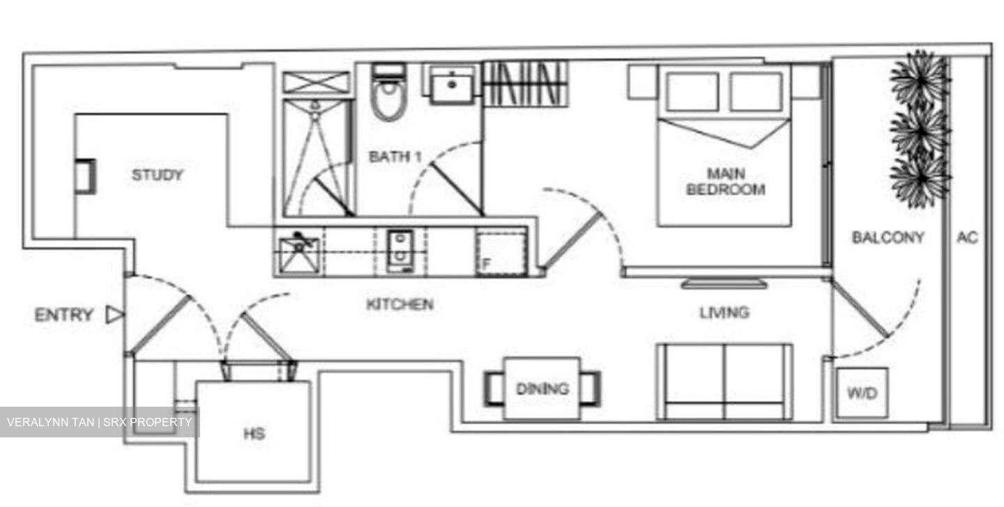 Prime Residence (D14), Apartment #611094041